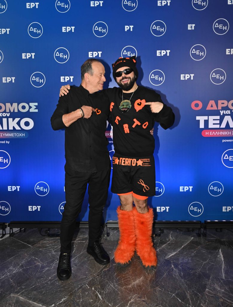 Με αισιοδοξία και όνειρα για τον 70ό Διαγωνισμό της Eurovision ο Akylas και ο Φωκάς Ευαγγελινός στην Press Day της ΕΡΤ