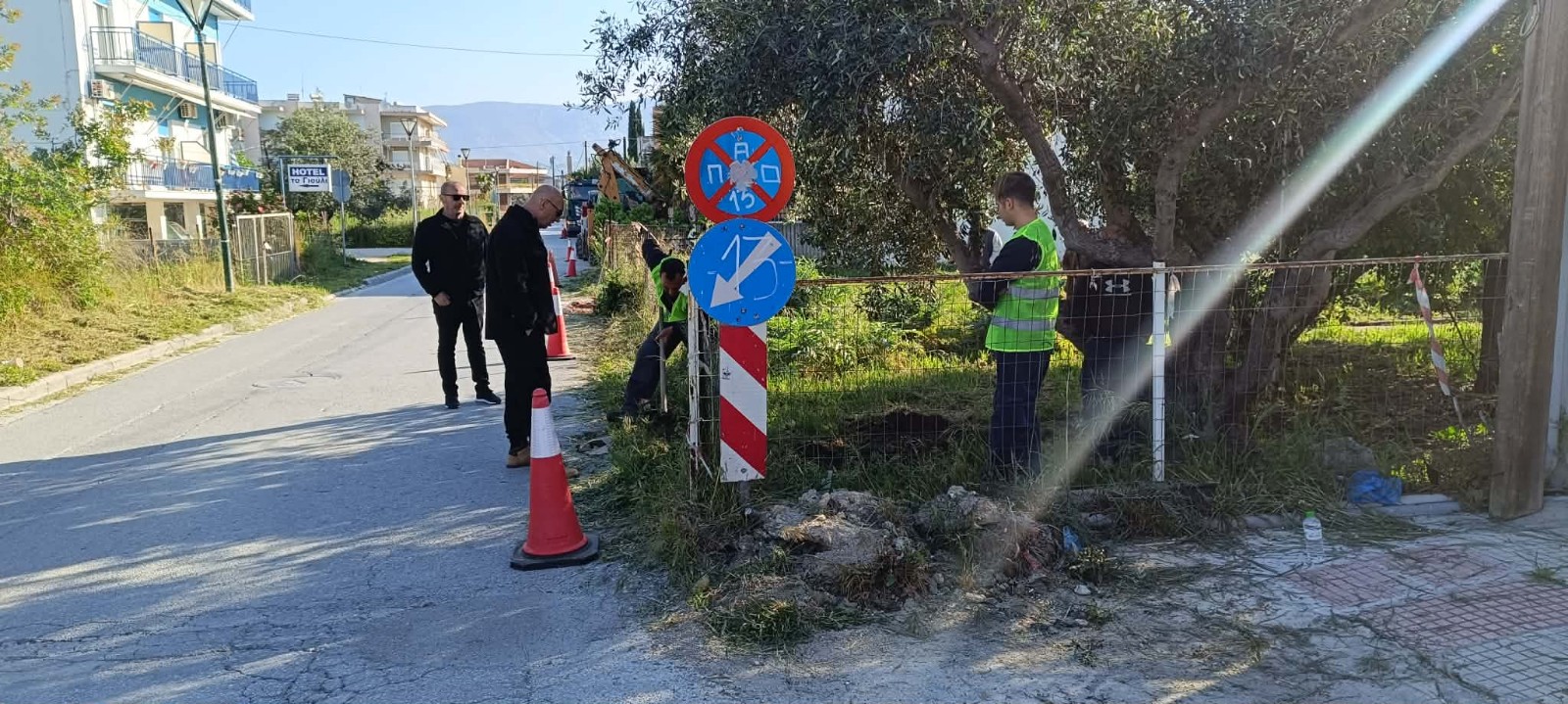 Εργασίες για τη διάνοιξη της οδού Αγησάνδρου στις Αλυκές – Από τη Δευτέρα ξεκινά η πλήρης αποκατάσταση και ασφαλτόστρωση