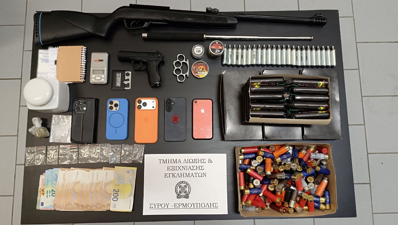 Εξαρθρώθηκε εγκληματική ομάδα που διακινούσε ναρκωτικά στη Σύρο