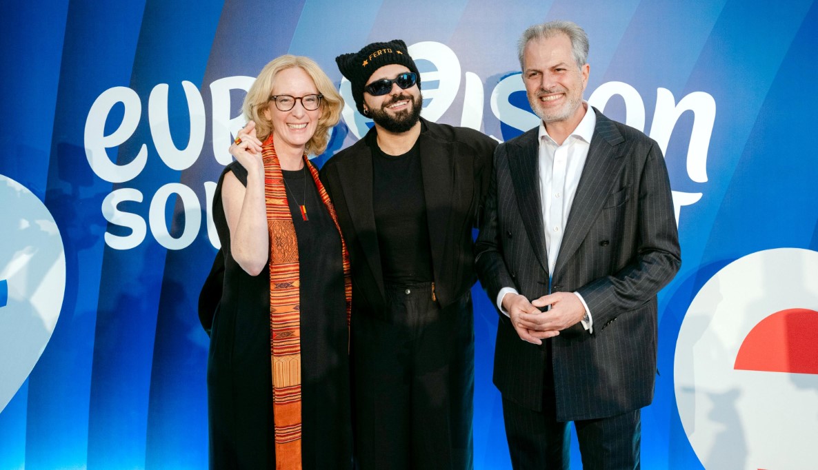 Eurovision: Η πρέσβειρα της Αυστρίας υποδέχτηκε τον Akyla και την ελληνική αποστολή σε μια ξεχωριστή εκδήλωση