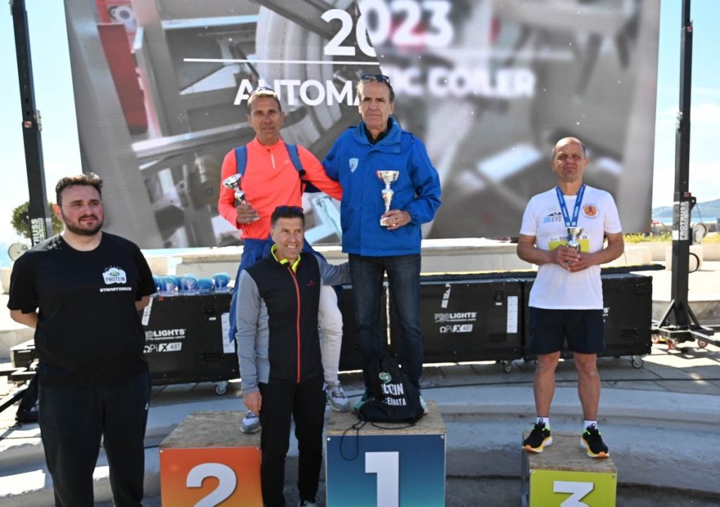 Πολυπληθής συμμετοχή και πέντε παρουσίες στο βάθρο για τον Κένταυρο στον Ημιμαραθώνιο Βόλου