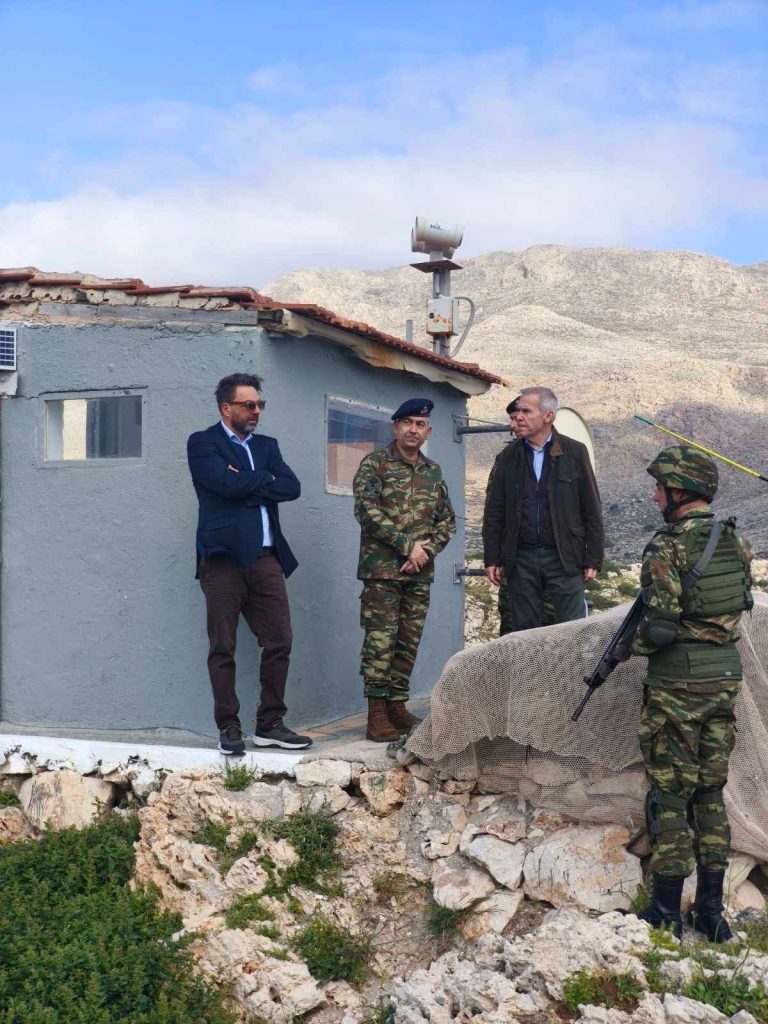 Στη Χάλκη ο Υφυπουργός Εθνικής Άμυνας Αθανάσιος Δαβάκης