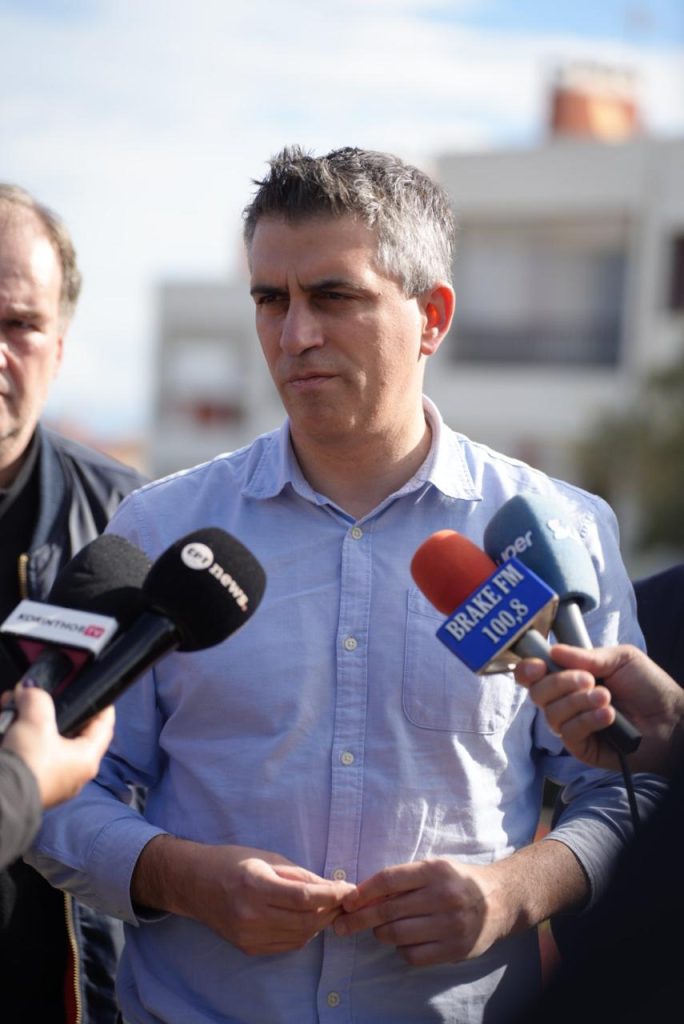 Χρίστος Δήμας: Στο 95% η πρόοδος του Ε65 – Τον Ιούνιο παραδίδεται το βόρειο τμήμα