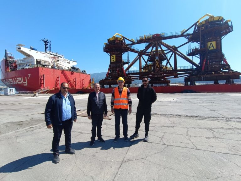 Στο λιμάνι του Βόλου ένα από τα μεγαλύτερα έργα μεταλλικών κατασκευών στην Ευρώπη