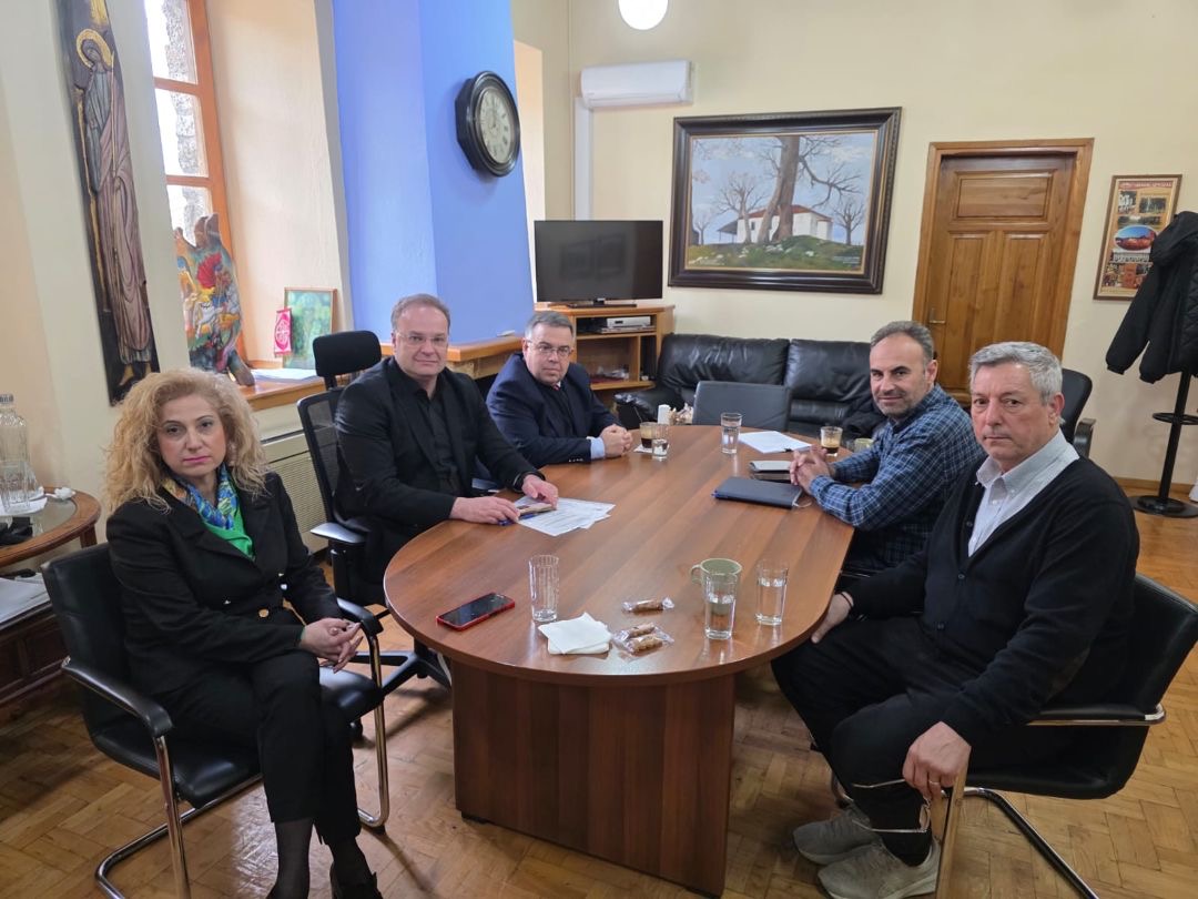 Επίσκεψη Δ. Γαλαμάτη στους Δήμους Κασσάνδρας και Αριστοτέλη