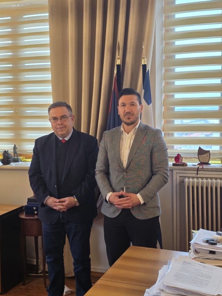 Επίσκεψη Δ. Γαλαμάτη στους Δήμους Κασσάνδρας και Αριστοτέλη