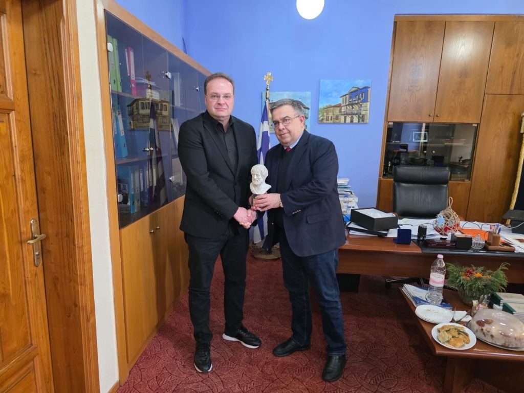 Επίσκεψη Δ. Γαλαμάτη στους Δήμους Κασσάνδρας και Αριστοτέλη