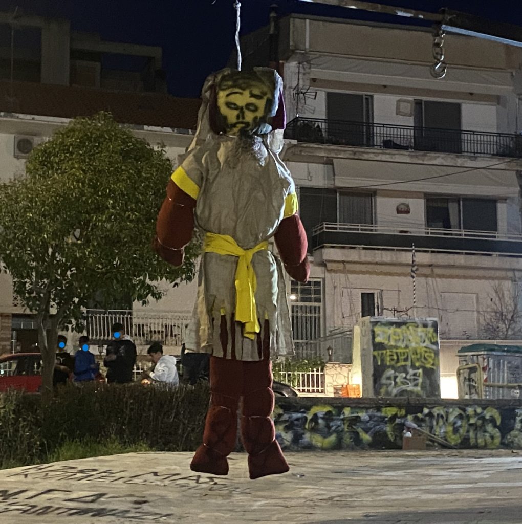 Φιλικά Τρίπολης: Παρέδωσαν τον Ιούδα τον Ισκαριώτη στην πυρά