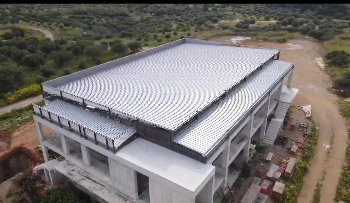 Παίρνει όψη το νέο κλειστό γυμναστήριο της Νεάπολης Λακωνίας