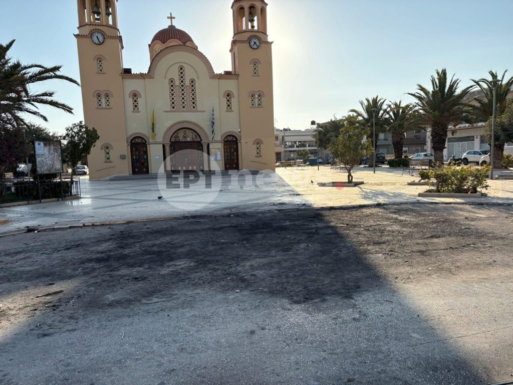 Ηράκλειο: Καταστροφές και βανδαλισμοί στο «Χριστός Ανέστη»