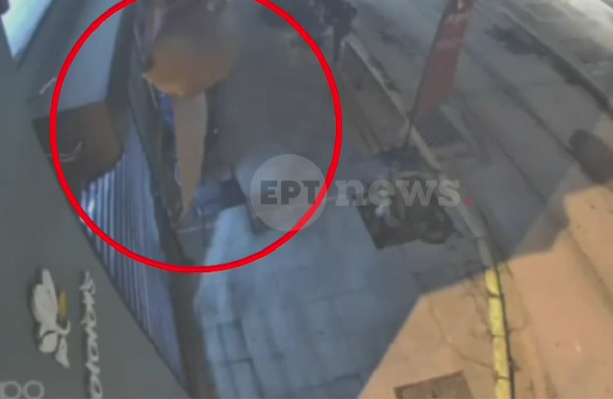 Θεσσαλονίκη: Διαρρήκτης έπεσε από ύψος 2,5 μ. για να διαφύγει – Βίντεο από την αποτυχημένη απόπειρα ληστείας