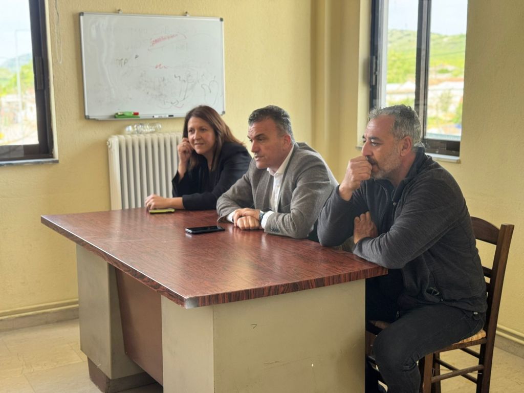 Παρεμβάσεις στην Τ.Κ. Μάνδρας του Δήμου Λαρισαίων λόγω της Δομής Μεταναστών