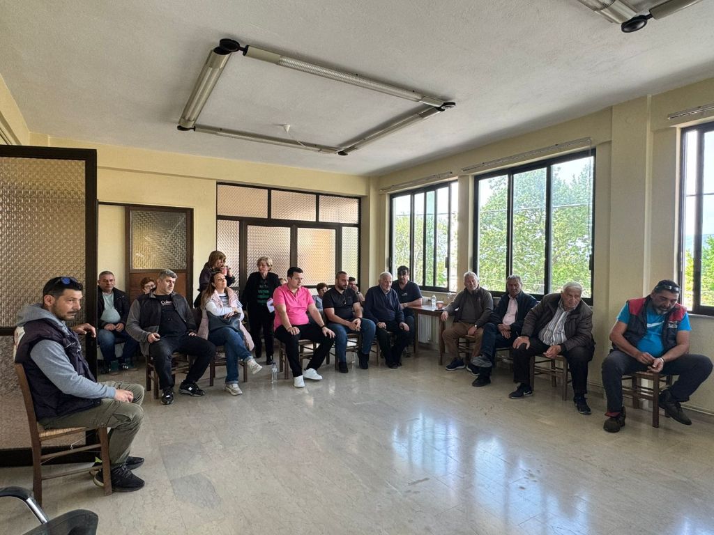 Παρεμβάσεις στην Τ.Κ. Μάνδρας του Δήμου Λαρισαίων λόγω της Δομής Μεταναστών