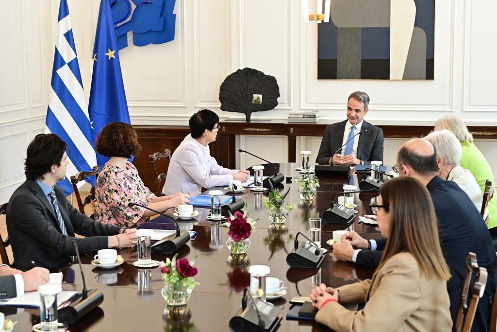 Η ενσωμάτωση των Δυτικών Βαλκανίων στο επίκεντρο της συνάντησης του Πρωθυπουργού με την αρμόδια επίτροπο, Μάρτα Κος