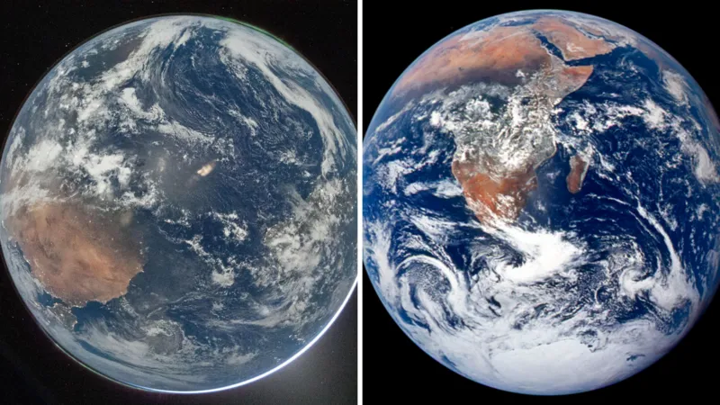 Artemis II: Εντυπωσιακές εικόνες της Γης από το διάστημα – Στα μισά της διαδρομής προς τη Σελήνη