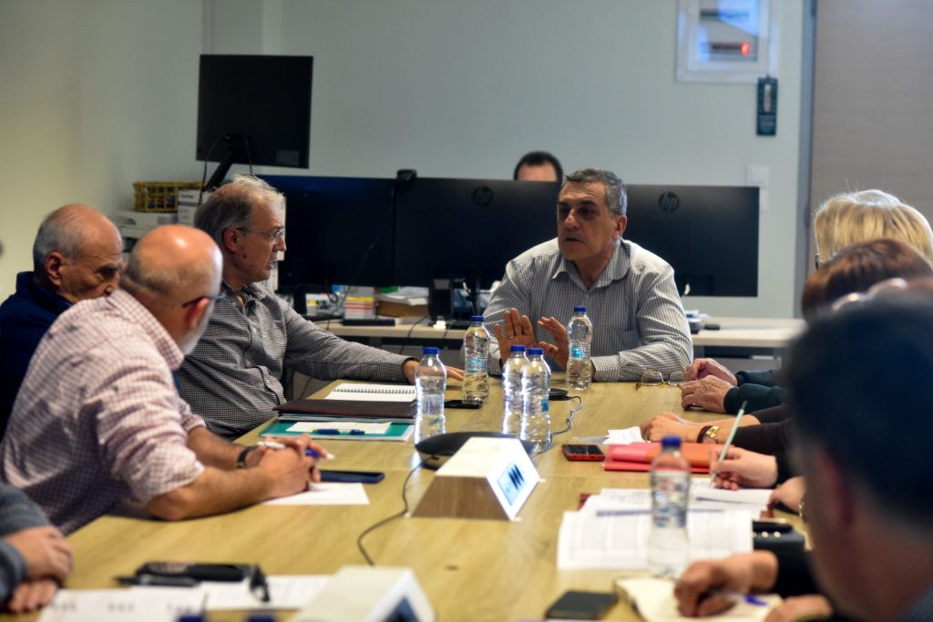 Συνάντηση Δ. Κουρέτα με τον ΟΔΥΘ για καταγραφή προβλημάτων και προτεραιοτήτων εν όψει αρδευτικής περιόδου