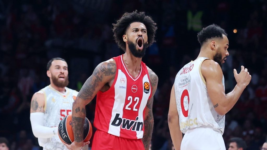 Euroleague: Οι ώρες του τρίτου και του τέταρτου αγώνα του Ολυμπιακού με τη Μονακό για τα playoffs  ​
