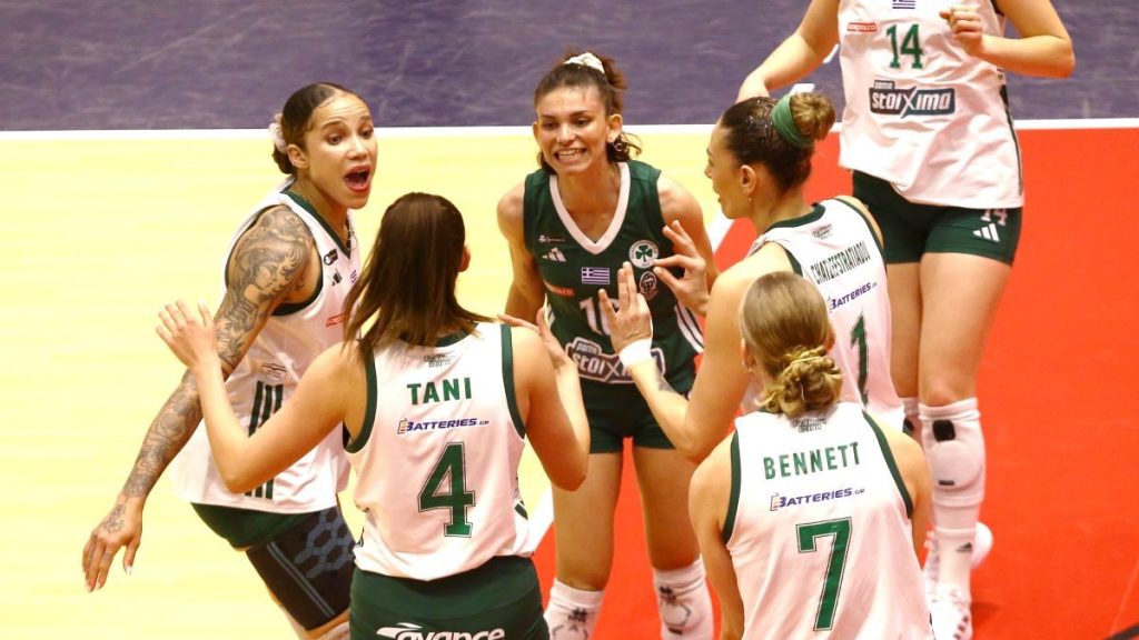 Volley League Γυναικών: Ο Παναθηναϊκός έκανε το «μπρέικ» στο Ζηρίνειο και… αγκάλιασε τον τίτλο