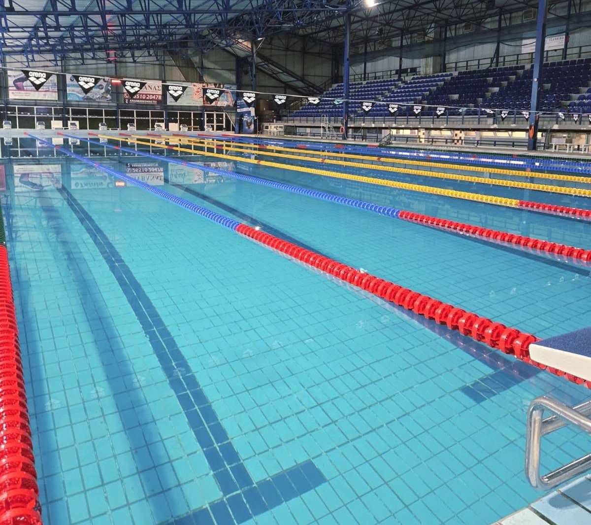 Νέες διαδρομές Ολυμπιακών προδιαγραφών στο Κολυμβητήριο του ΠΕΑΚΙ