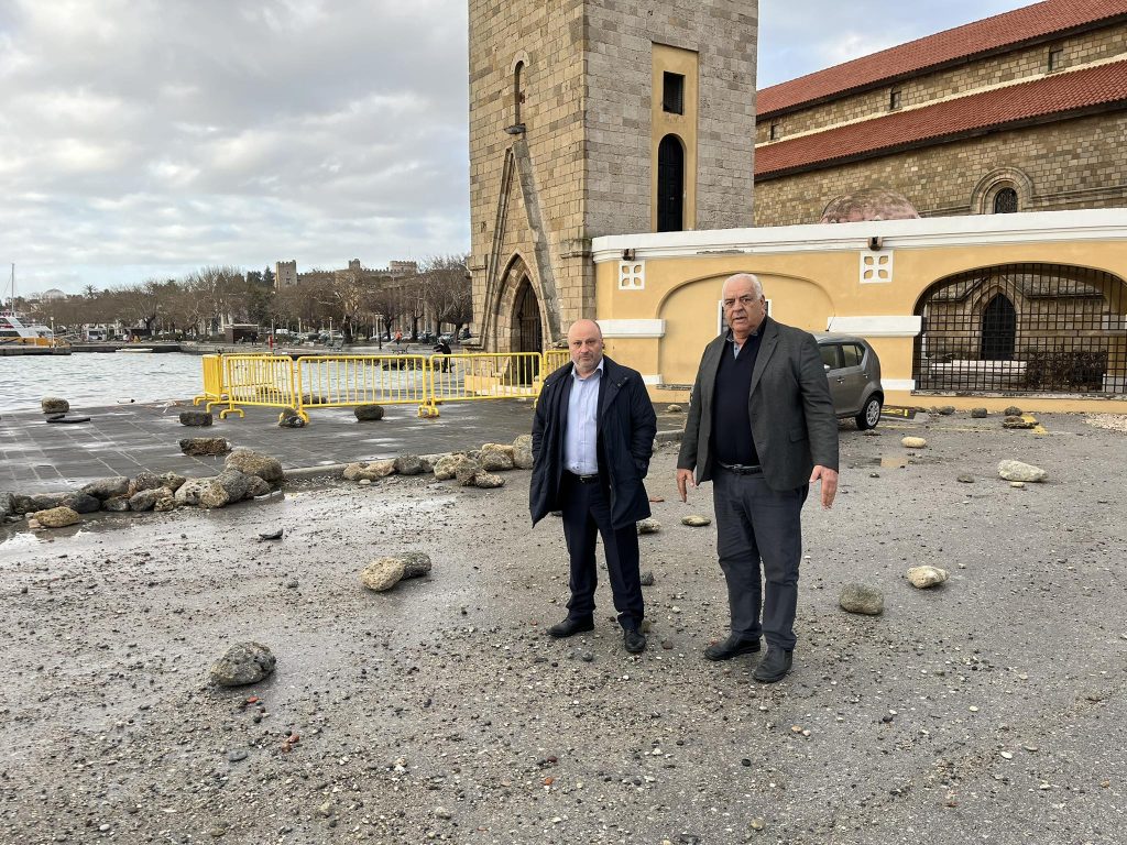 Κακοκαιρία Erminio: «Χαλασμός» στη Ρόδο – «Αγώνας δρόμου» για την αποκατάσταση των ζημιών