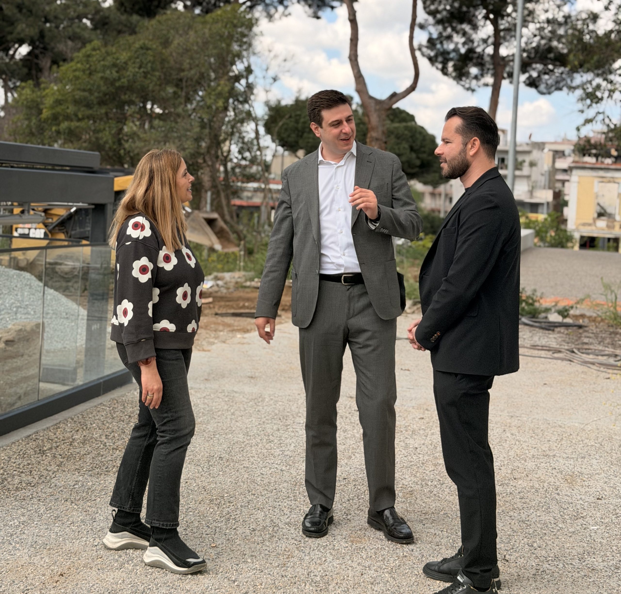 Στο Μητροπολιτικό Πάρκο Παύλου Μελά ο  Συντονιστής του Γραφείου του Πρωθυπουργού Γιάννης Παπαγεωργίου