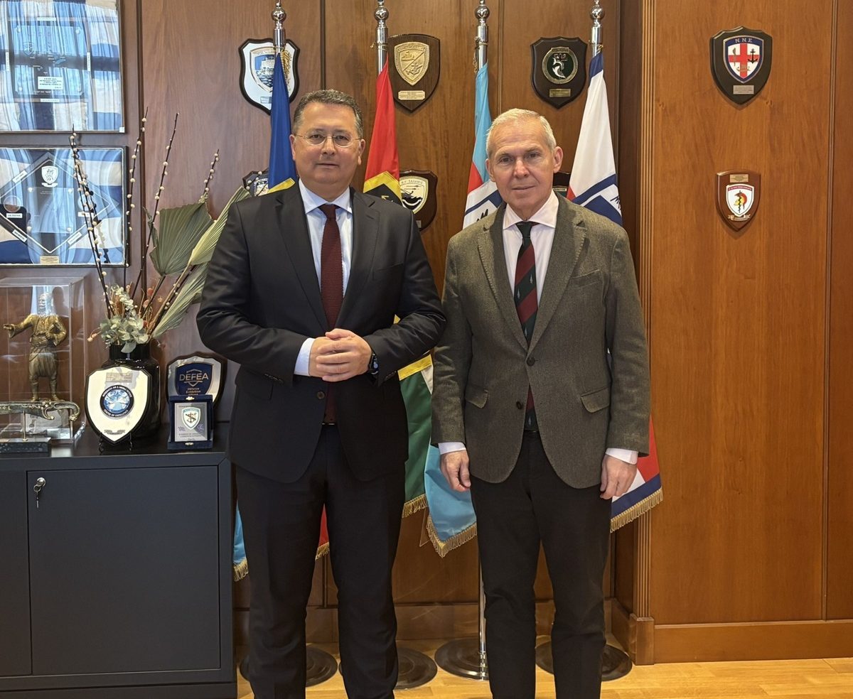 Συνάντηση Γιώργου Στύλιου με τον Υφυπουργό Εθνικής Άμυνας