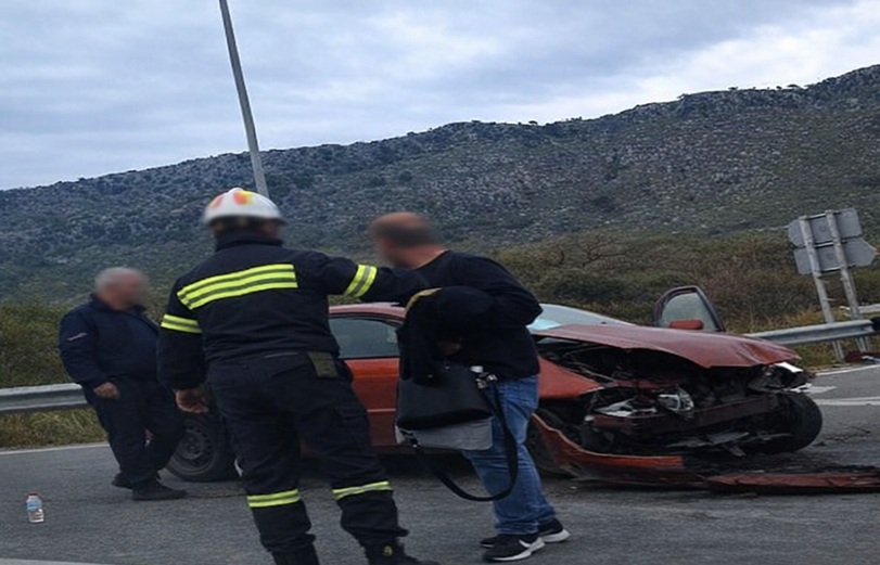 Τροχαίο με τέσσερις τραυματίες ανήμερα του Πάσχα στο Ρέθυμνο