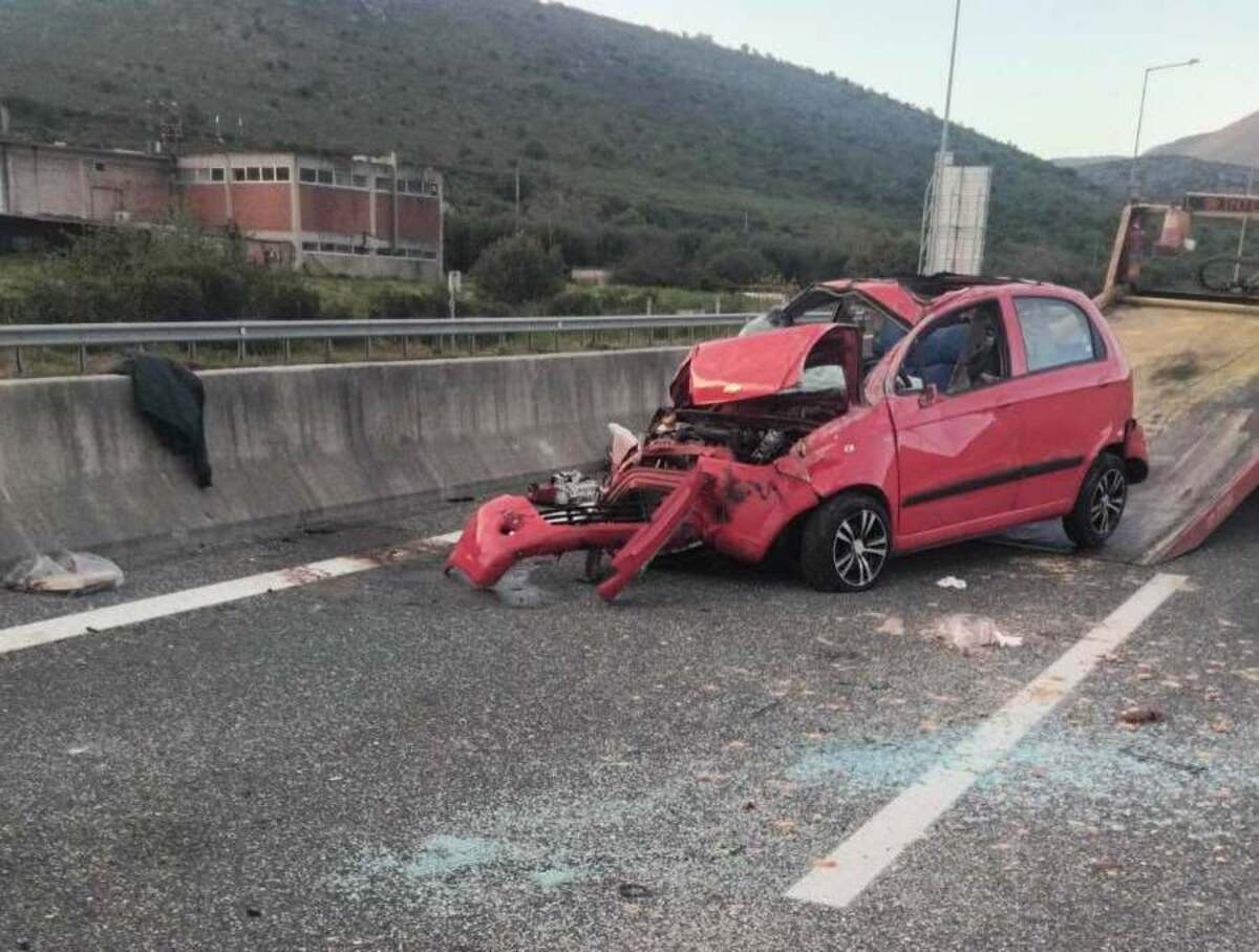 Τροχαίο με δύο τραυματίες στην Ιονία Οδό