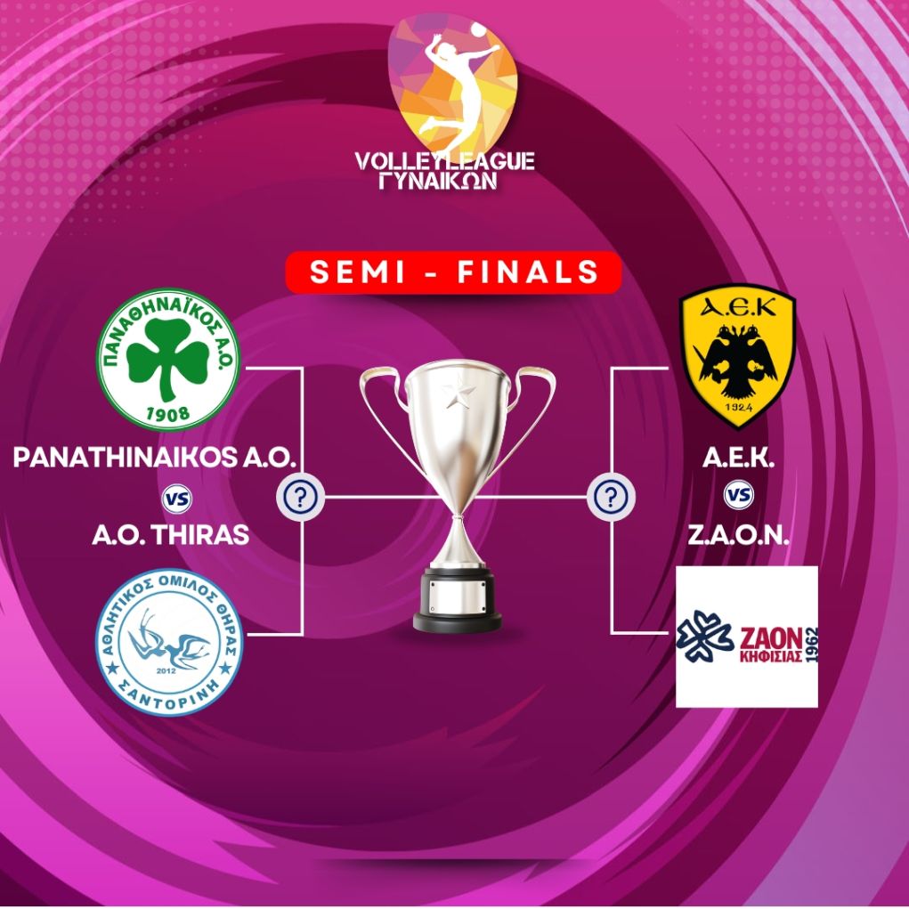 Live streaming: Δείτε τον 1ο ημιτελικό Παναθηναϊκός-ΑΟ Θήρας για τα play off της Volley League Γυναικών (21:30, ΕΡΤ2 ΣΠΟΡ)