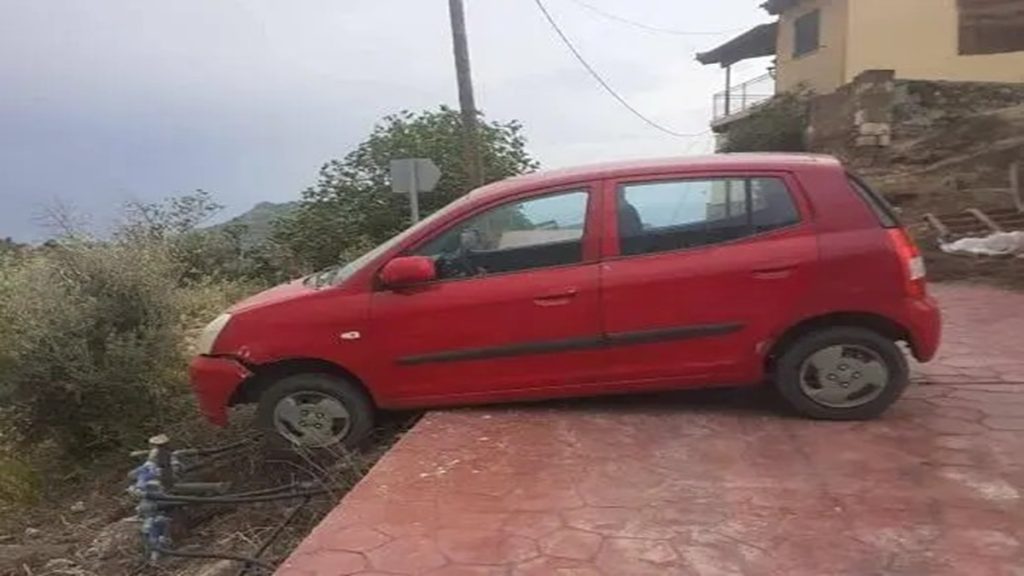 Κρήτη: Ισχυροί άνεμοι έριξαν δέντρα στη Μεσαρά και παρέσυραν αυτοκίνητο – Λασποβροχές σήμερα στο νησί