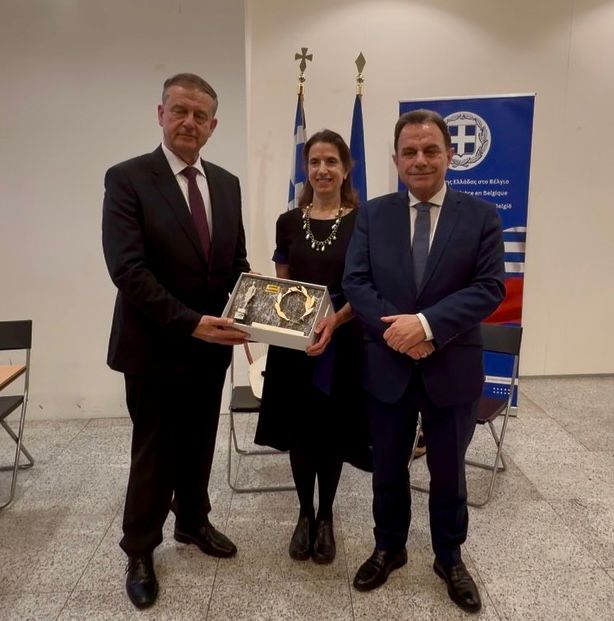 Από την αρχαία Ευρωπό στην καρδιά της Ευρώπης: Μια ξεχωριστή βραδιά στην ελληνική πρεσβεία
