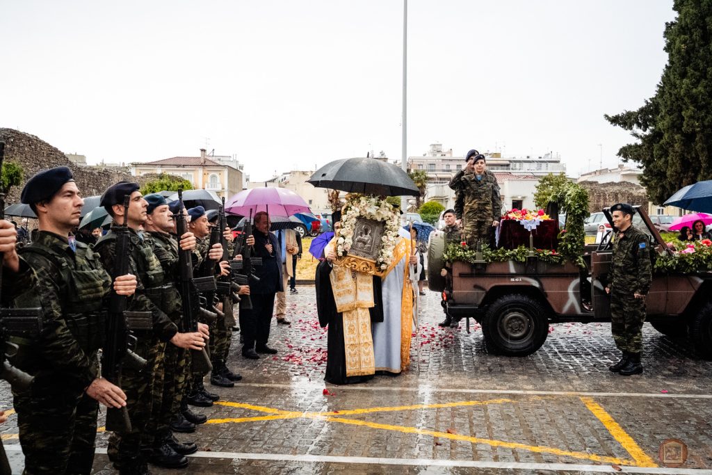 «Ελευθέρια Κομοτηνής»: Η έπαρση της ιστορικής σημαίας και η υποδοχή της θαυματουργού εικόνας της Παναγίας Φανερωμένης