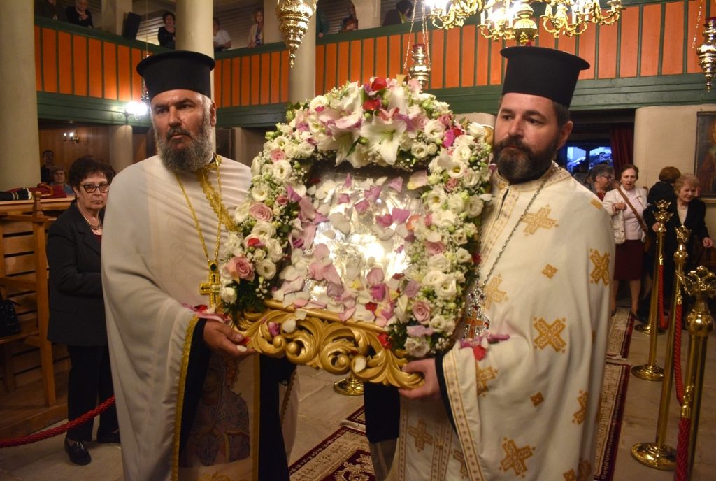 «Ελευθέρια Κομοτηνής»: Η έπαρση της ιστορικής σημαίας και η υποδοχή της θαυματουργού εικόνας της Παναγίας Φανερωμένης