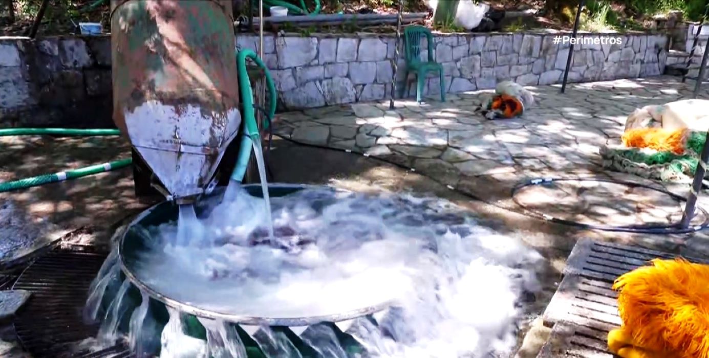 Ο φυσικός νερόμυλος και η δριστέλα στο Ροπωτό Τρικάλων