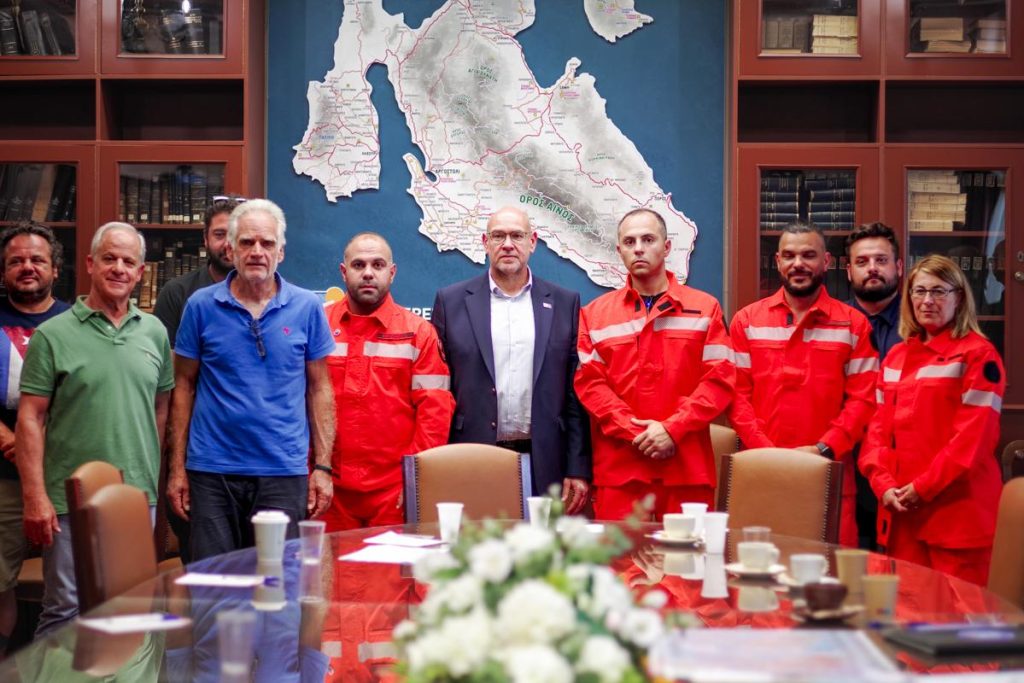 Στην Κεφαλονιά ο γ.γ. Πολιτικής Προστασίας – Στο επίκεντρο η αντιπυρική θωράκιση του νησιού
