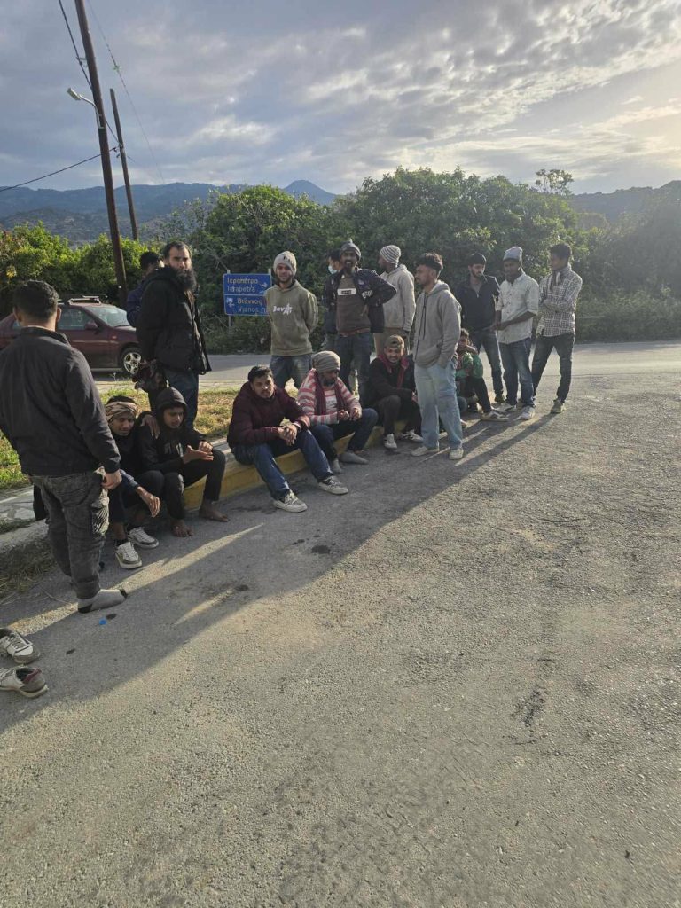 «Πρωτομαγιάτικες αφίξεις» μεταναστών στα νότια της Κρήτης – 2 λέμβοι με 72 άτομα