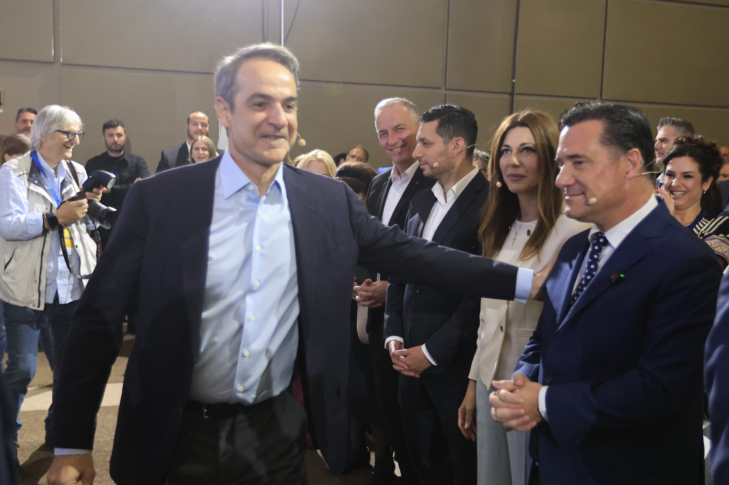 Παρέμβαση του Κ. Μητσοτάκη στη συζήτηση για τις νέες τεχνολογίες στο συνέδριο της ΝΔ