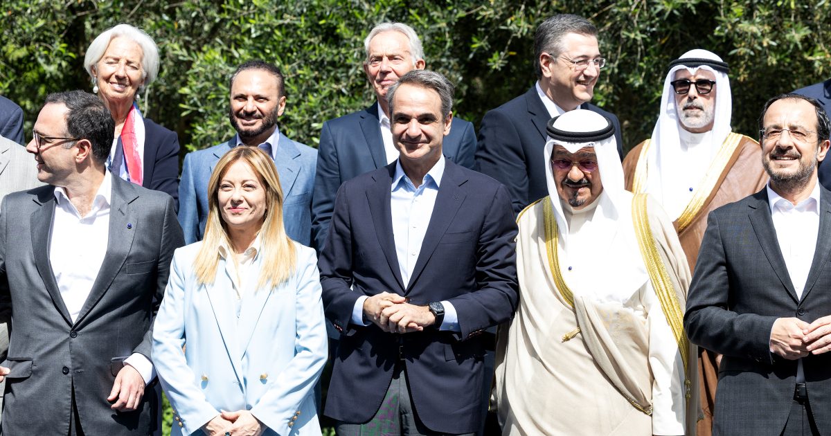 Μητσοτάκης στο δείπνο των ηγετών στο Europe Gulf Forum: Ώρα να ενισχύσουμε τη συνεργασία Ευρώπης και χωρών του Κόλπου