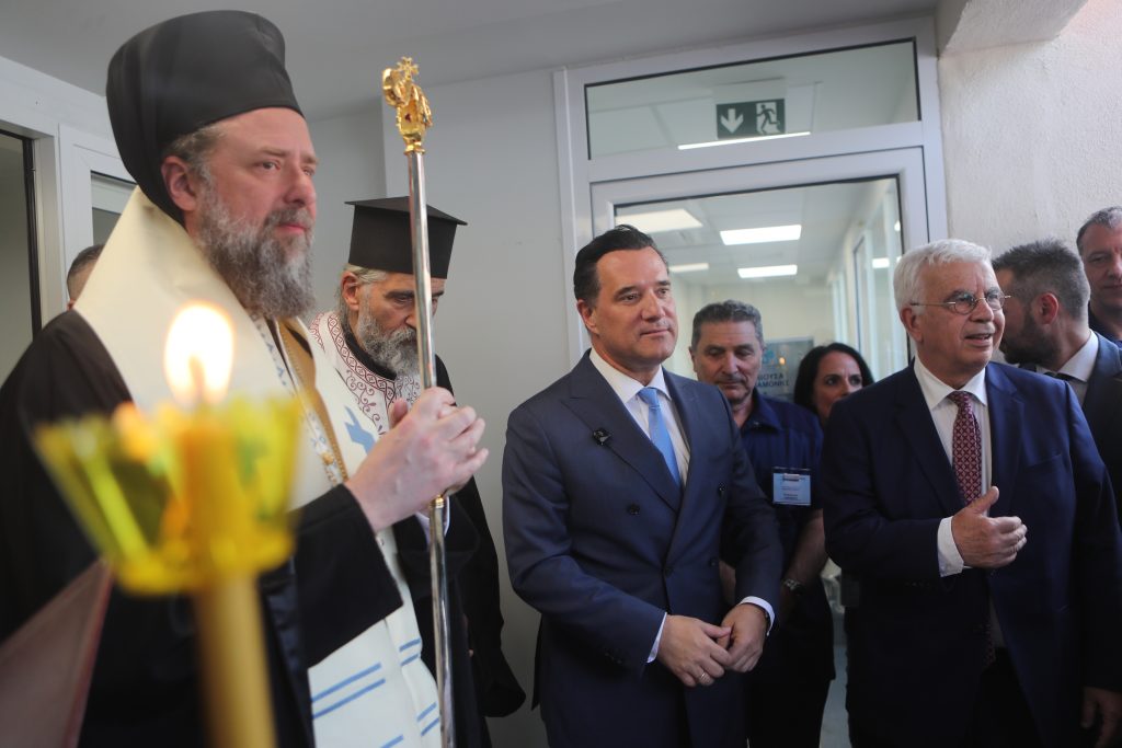 Θεσσαλονίκη: Εγκαινιάστηκε το νέο ΤΕΠ του νοσοκομείου “Γεννηματάς” από τον υπουργό Υγείας, Άδωνι Γεωργιάδη