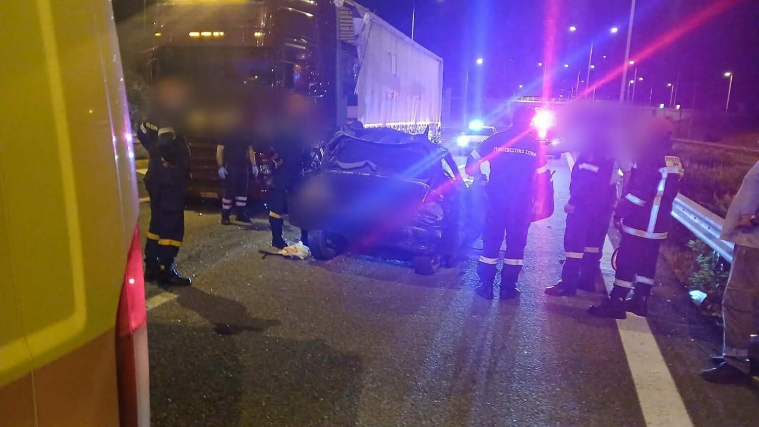 Τραγωδία στην Ιόνια Οδό: Ένας νεκρός και μία τραυματίας σε τροχαίο