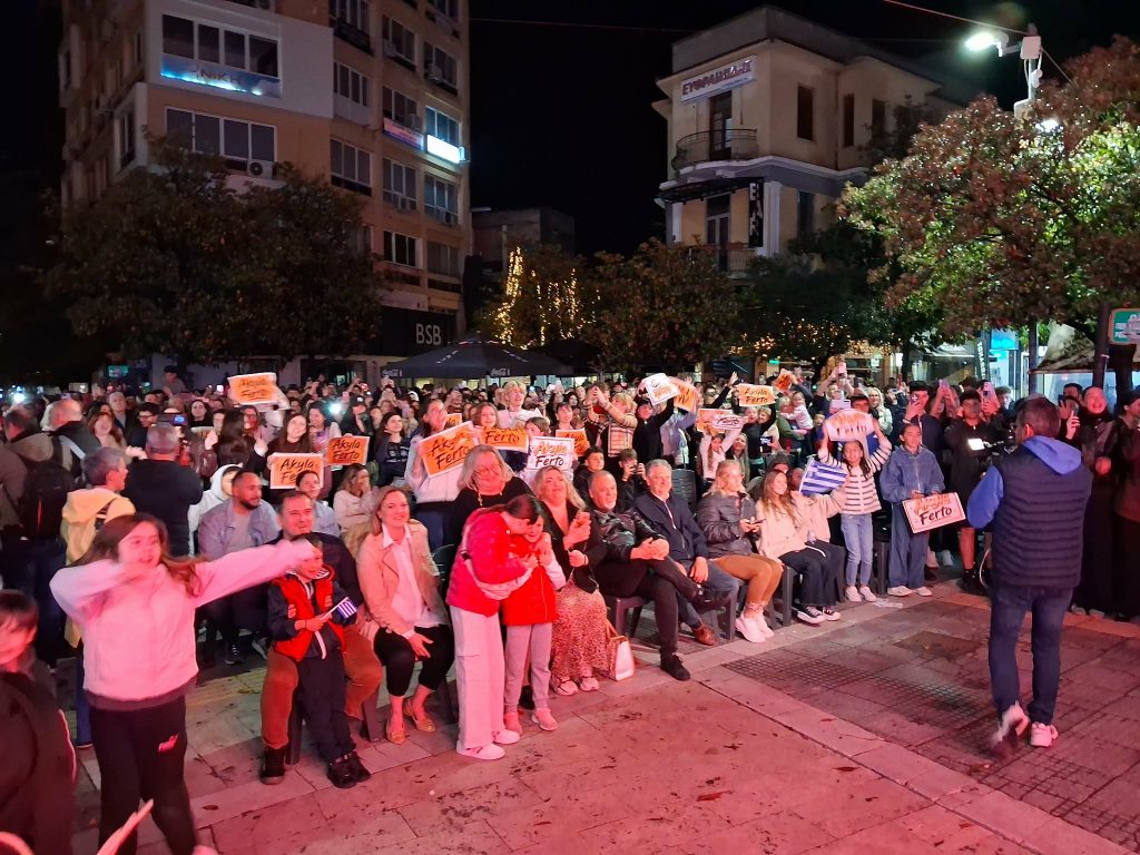 Πρώτος στις καρδιές των Σερραίων ο Ακύλας – Κλίμα ενθουσιασμού στο κέντρο της πόλης