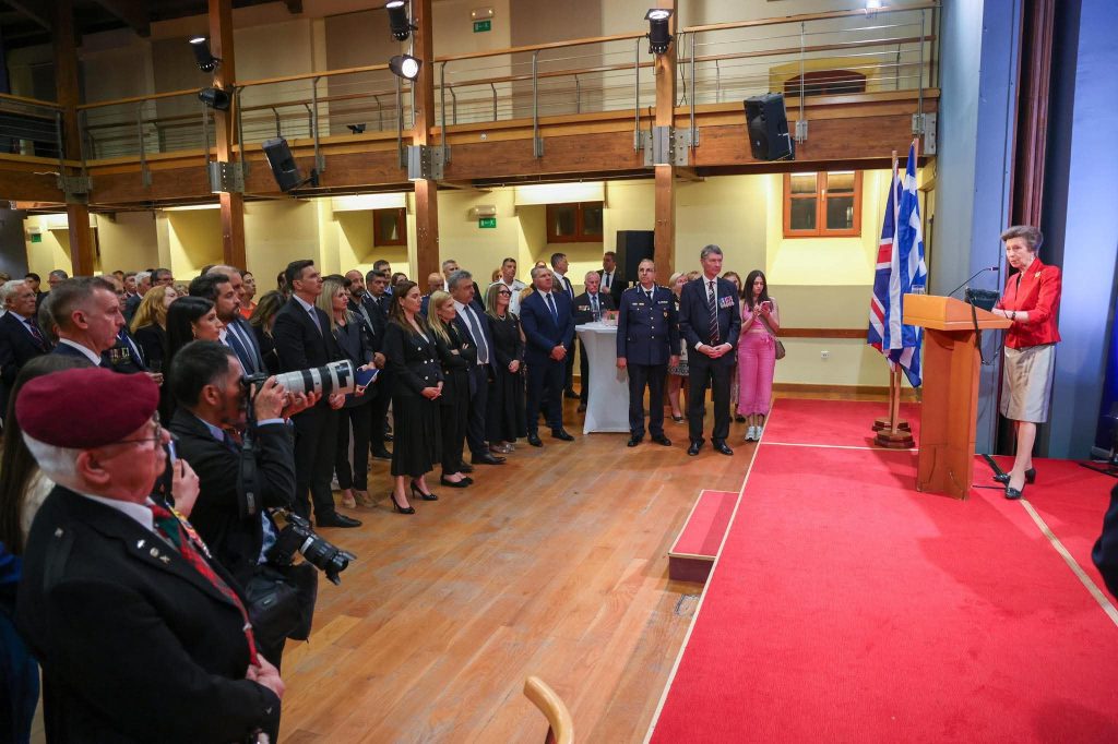 Χανιά: Η δεξίωση για την Πριγκίπισσα Άννα στο Μεγάλο Αρσενάλι