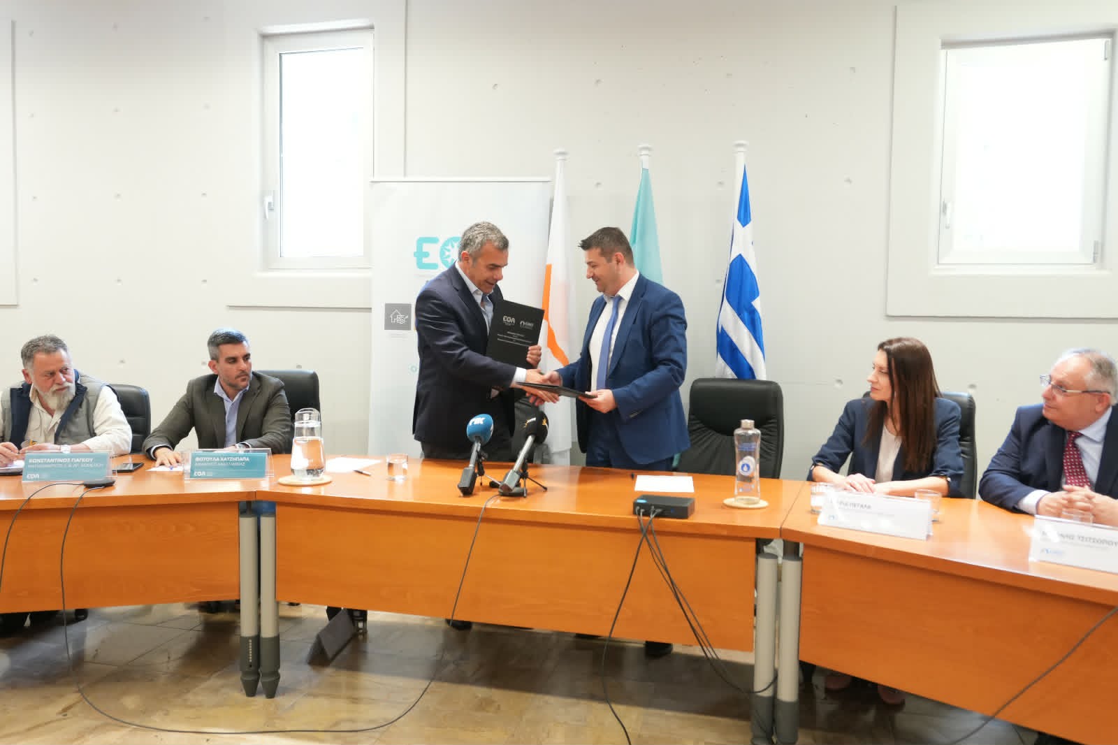 Μνημόνιο Συνεργασίας μεταξύ ΕΟΑ Λευκωσίας και ΕΥΑΘ