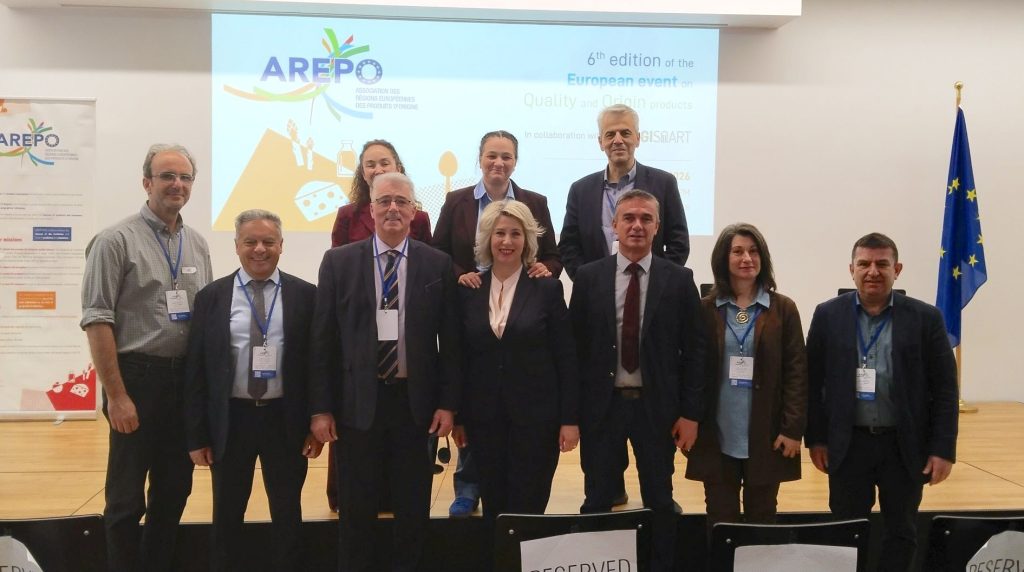 Με επίκεντρο τα τοπικά προϊόντα ΠΟΠ η συμμετοχή της Περιφέρειας Κρήτης στην 6η ευρωπαϊκή εκδήλωση AREPO στις Βρυξέλλες