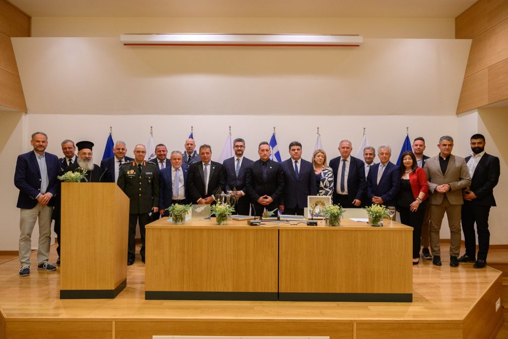 Πρωτόκολλο Αδελφοποίησης υπέγραψαν ο Δήμος Αλεξανδρούπολης με τον Δήμο Αγίας Νάπας