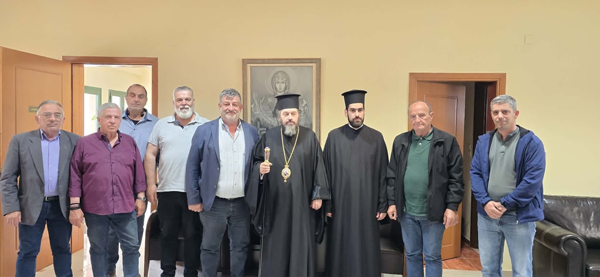 Συνάντηση του μητροπολίτη Αλεξίου με τον δήμαρχο Πωγωνίου