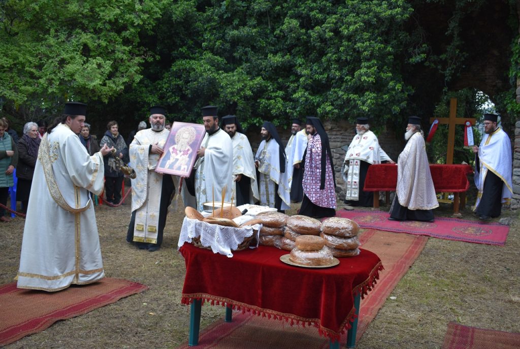 Αρχαία Αναστασιούπολη Ροδόπης: Πανηγυρικός εσπερινός στη μνήμη του Αγίου Θεοφάνους