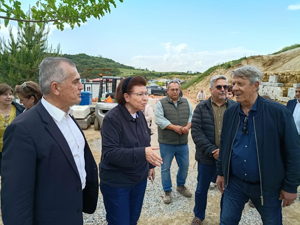 Μενδώνη για Τύμβο Καστά: «Ο τύμβος αποκτά την απόλυτη γεωμετρία του»