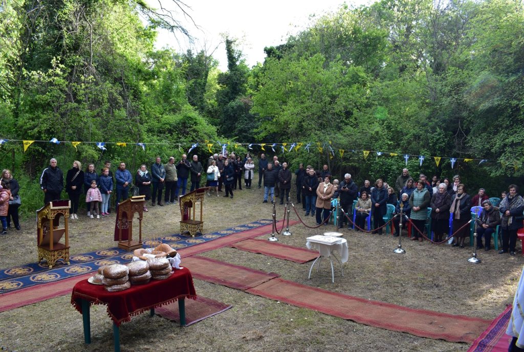 Αρχαία Αναστασιούπολη Ροδόπης: Πανηγυρικός εσπερινός στη μνήμη του Αγίου Θεοφάνους