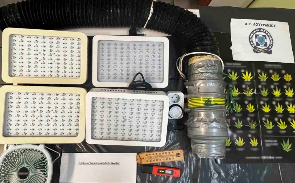 Σύλληψη 56χρονου στην Κορινθία για ναρκωτικά, όπλα και υπεξαίρεση μνημείων